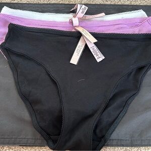 Victoria's Secret Panty Bundle.  Size Large.  NWT